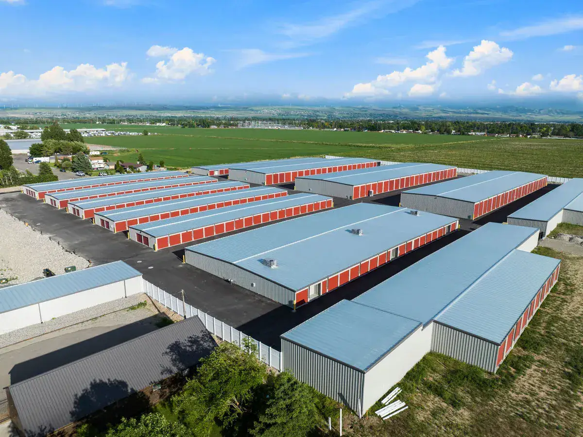 Idaho Falls storage facility aerial